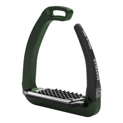 Estribos de seguridad Acavallo Rel-X 180 rama desmontable Caza verde
