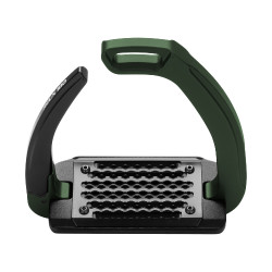 Estribos de seguridad Acavallo Rel-X 180 rama desmontable Caza verde