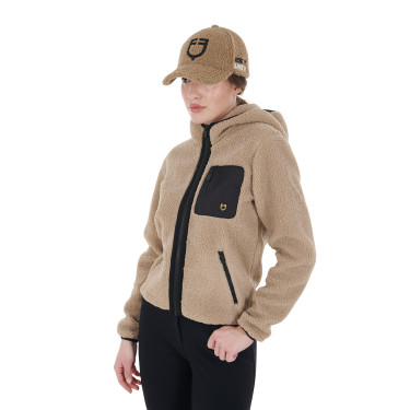 Gorra unisex Equestro con inserto de malla Incienso / negro