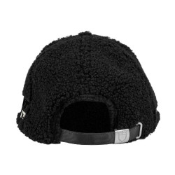 Gorra unisex Equestro con inserto de malla Negro / blanco antiguo