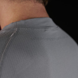 Capa base de hombre de manga larga Equestro Ridertechnology Pájaro burlón Gris