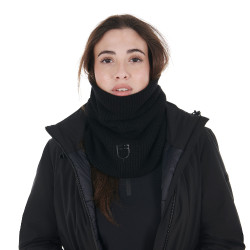 Cuello de lana unisex Equestro Negro