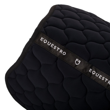 Alfombra de salto de tejido técnico acolchado Equestro Negro Alfombra de salto de tejido técnico acolchado Equestro Negro