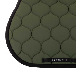 Alfombra de salto de tejido técnico acolchado Equestro Bolsa cilíndrica Verde Alfombra de salto de tejido técnico acolchado Equestro Bolsa cilíndrica Verde