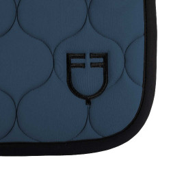Alfombra de salto de tejido técnico acolchado Equestro Mar de Bering Azul Alfombra de salto de tejido técnico acolchado Equestro Mar de Bering Azul