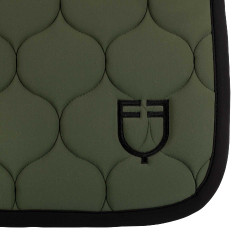 Alfombra de salto de tejido técnico acolchado Equestro Bolsa cilíndrica Verde Alfombra de salto de tejido técnico acolchado Equestro Bolsa cilíndrica Verde