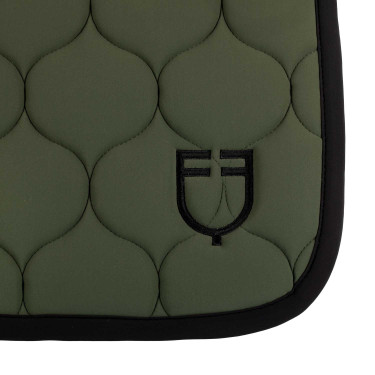 Alfombra de salto de tejido técnico acolchado Equestro Bolsa cilíndrica Verde Alfombra de salto de tejido técnico acolchado Equestro Bolsa cilíndrica Verde