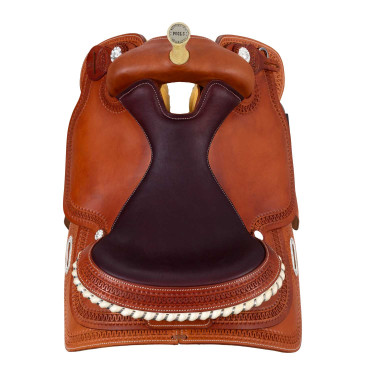 Silla Pool’s Reiner en rawhide 2020 Coñac Marrón