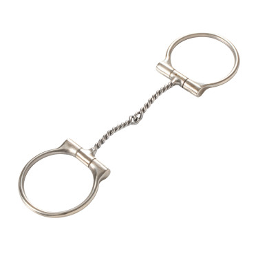 Mordaza de acero inoxidable con embocadura torcida de alambre fino de acero inoxidable Pool's