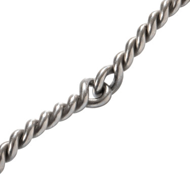 Mordaza de acero inoxidable con embocadura torcida de alambre fino de acero inoxidable Pool's