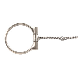 Mordaza de acero inoxidable con embocadura torcida de alambre fino de acero inoxidable Pool's