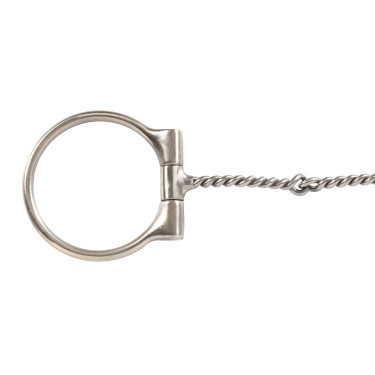 Mordaza de acero inoxidable con embocadura torcida de alambre fino de acero inoxidable Pool's