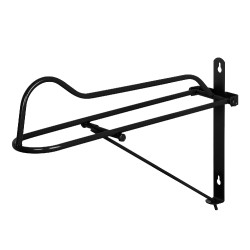Soporte de silla de montar plegable de pared para silla western Umbria Equitazione Negro