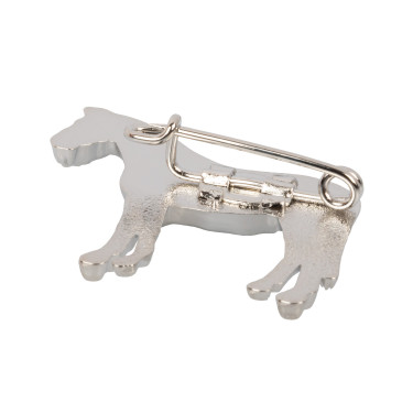 Caballo chapado en plata modelo caballo de pie Umbria Equitazione