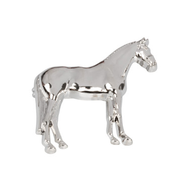 Caballo chapado en plata modelo caballo de pie Umbria Equitazione