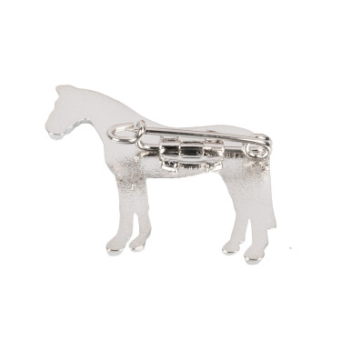 Caballo chapado en plata modelo caballo de pie Umbria Equitazione