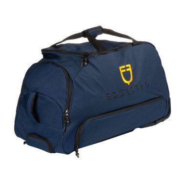 Bolsa trolley con logo bordado Equestro Americana marina Azul marino Bolsa trolley con logo bordado Equestro Americana marina Azul marino