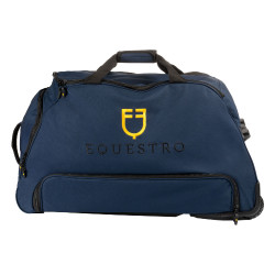 Bolsa trolley con logo bordado Equestro Americana marina Azul marino Bolsa trolley con logo bordado Equestro Americana marina Azul marino