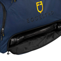 Bolsa trolley con logo bordado Equestro Americana marina Azul marino Bolsa trolley con logo bordado Equestro Americana marina Azul marino