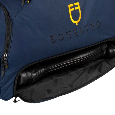 Bolsa trolley con logo bordado Equestro Americana marina Azul marino Bolsa trolley con logo bordado Equestro Americana marina Azul marino