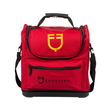 Bolsa de limpieza con bolsillo con cremallera Equestro Burdeos Bolsa de limpieza con bolsillo con cremallera Equestro Burdeos