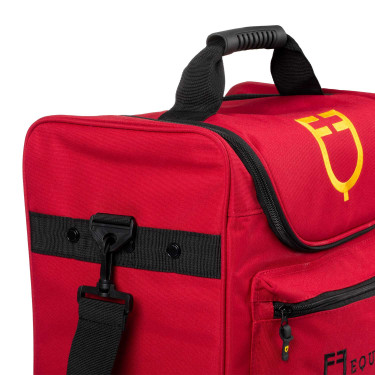 Bolsa de limpieza con bolsillo con cremallera Equestro Burdeos Bolsa de limpieza con bolsillo con cremallera Equestro Burdeos