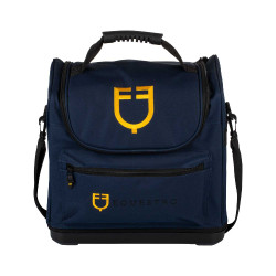 Bolsa de limpieza con bolsillo con cremallera Equestro Marino Azul marino