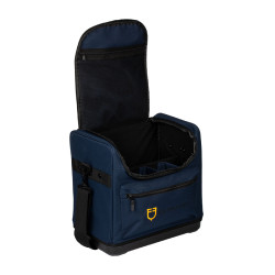 Bolsa de limpieza con bolsillo con cremallera Equestro Marino Azul marino