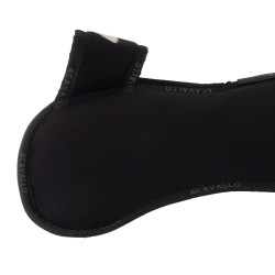 Amortiguador Piuma-FS WFS-FS con bolsillos de ante y elevador frontal Acavallo Negro / blanco