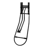 Soporte de montura mural plegable para silla inglesa Umbria Equitazione Negro