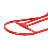 Soporte de montura mural plegable para silla inglesa Umbria Equitazione Roja Rojo