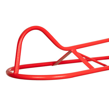 Soporte de Silla Western de Pared Fijo Umbria Equitazione Roja Rojo