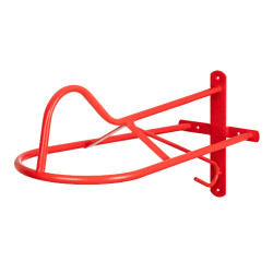 Soporte de Silla Western de Pared Fijo Umbria Equitazione Roja Rojo