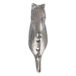 Gancho para Cabezada Cabeza de Caballo en Aluminio de Color Umbria Equitazione Gris