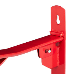 Soporte de Silla Plegable para Furgoneta Umbria Equitazione Roja Rojo