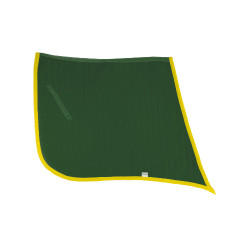 Alfombra de Montura Española con Esquinas Umbria Equitazione Verde / amarillo