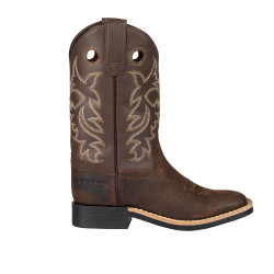 Botas Western para Niño Modelo Square Brown/Choco Pool's