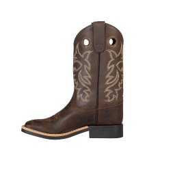 Botas Western para Niño Modelo Square Brown/Choco Pool's