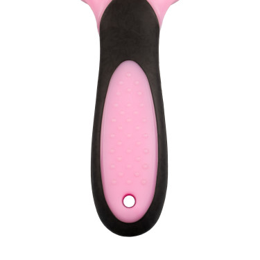 Peine para Crin y Cola con Mango Umbria Equitazione Rosa / negro