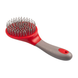 Peine para Crin y Cola con Mango Umbria Equitazione Rojo  / gris