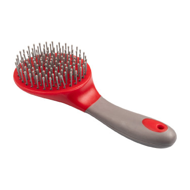 Peine para Crin y Cola con Mango Umbria Equitazione Rojo  / gris