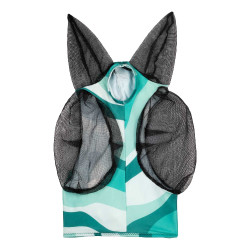 Máscara Antimoscas de Lycra con Cubre-Orejas Pro-Tech Abstracto Multicolor