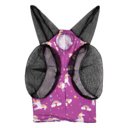 Máscara Antimoscas de Lycra con Cubre-Orejas Pro-Tech Unicornio Motifs