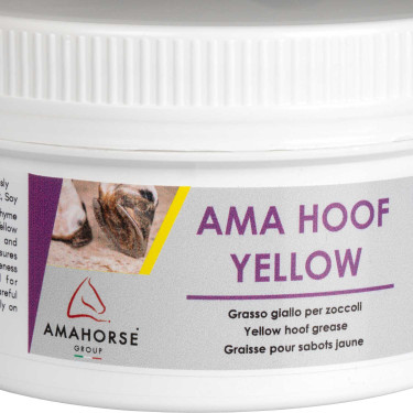 Grasa Amarilla para Cascos Ama Hoof 500 ml Umbria Equitazione Amarillo