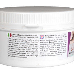Grasa Amarilla para Cascos Ama Hoof 500 ml Umbria Equitazione Amarillo