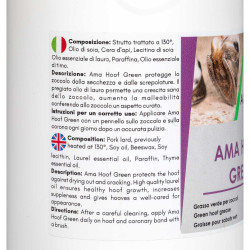 Grasa Amarilla para Cascos Ama Hoof 1L Umbria Equitazione Verde