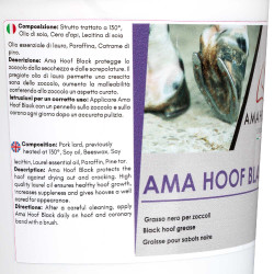 Grasa para Cascos Ama Hoof 2500 ml Umbria Equitazione Negro