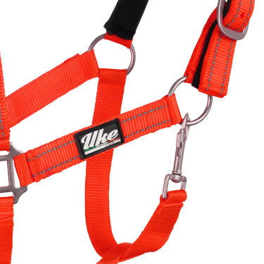 Cabezada Sintética con Cuerda Reflectante Supreme Roja Rojo