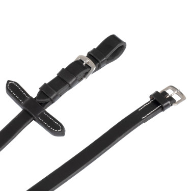 Brida Supreme con Costura de Contraste y Riendas Supreme Negro