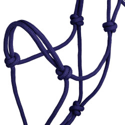 Cabezadas etológicas de cuerda anudada Pool's Marino Azul marino